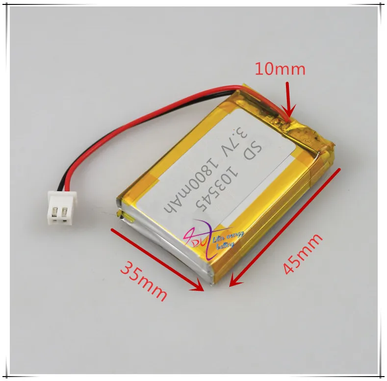 Xhr 2p 2.54 1800 мАч 503446*2 3.7 В core полимерный аккумулятор 503545*2 беспроводной телефон