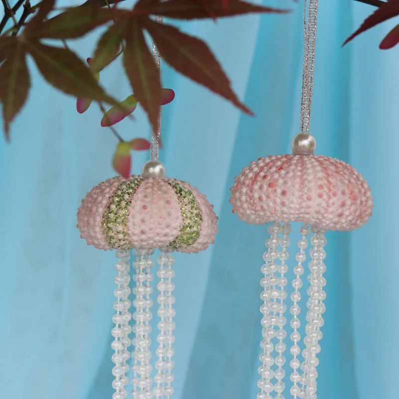 Бесплатная доставка (6 шт./лот) рождественская подвеска в виде розового морского