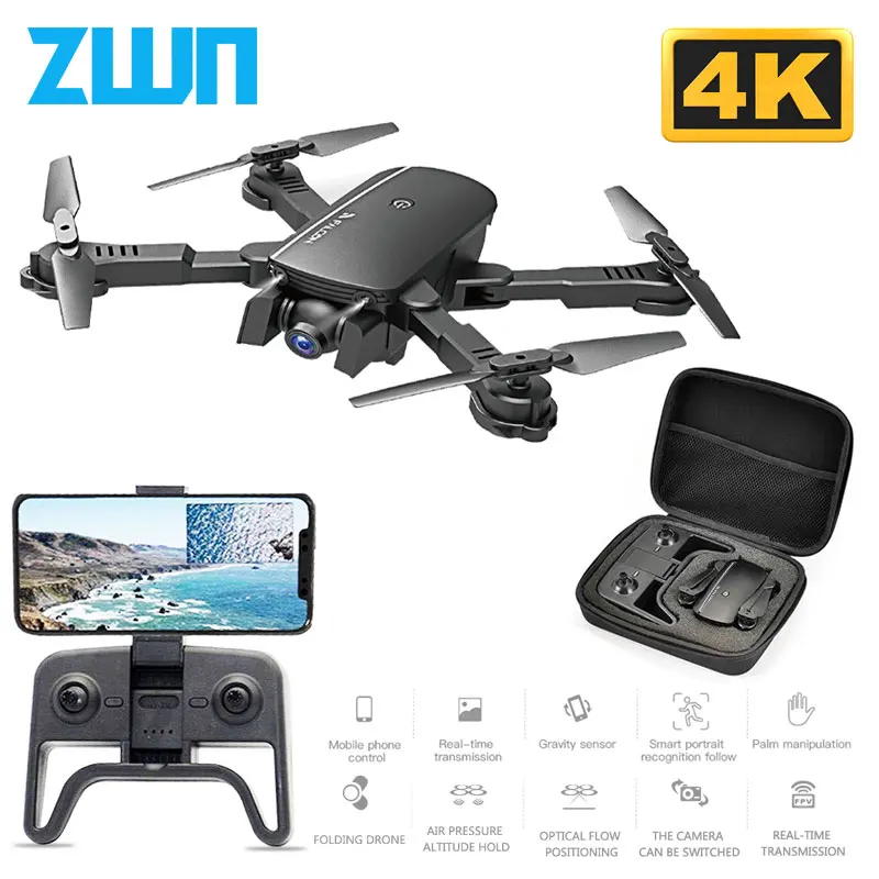 R8 1808 Wifi FPV RC Дрон с 1080P 4K HD камерой Квадрокоптер оптическое позиционирование