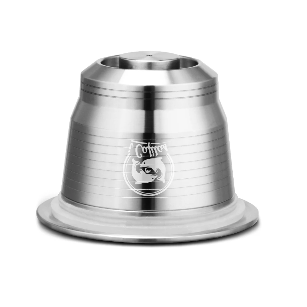 ICafilas новая Нержавеющая Сталь Nespresso металлическая многоразовая капсула для