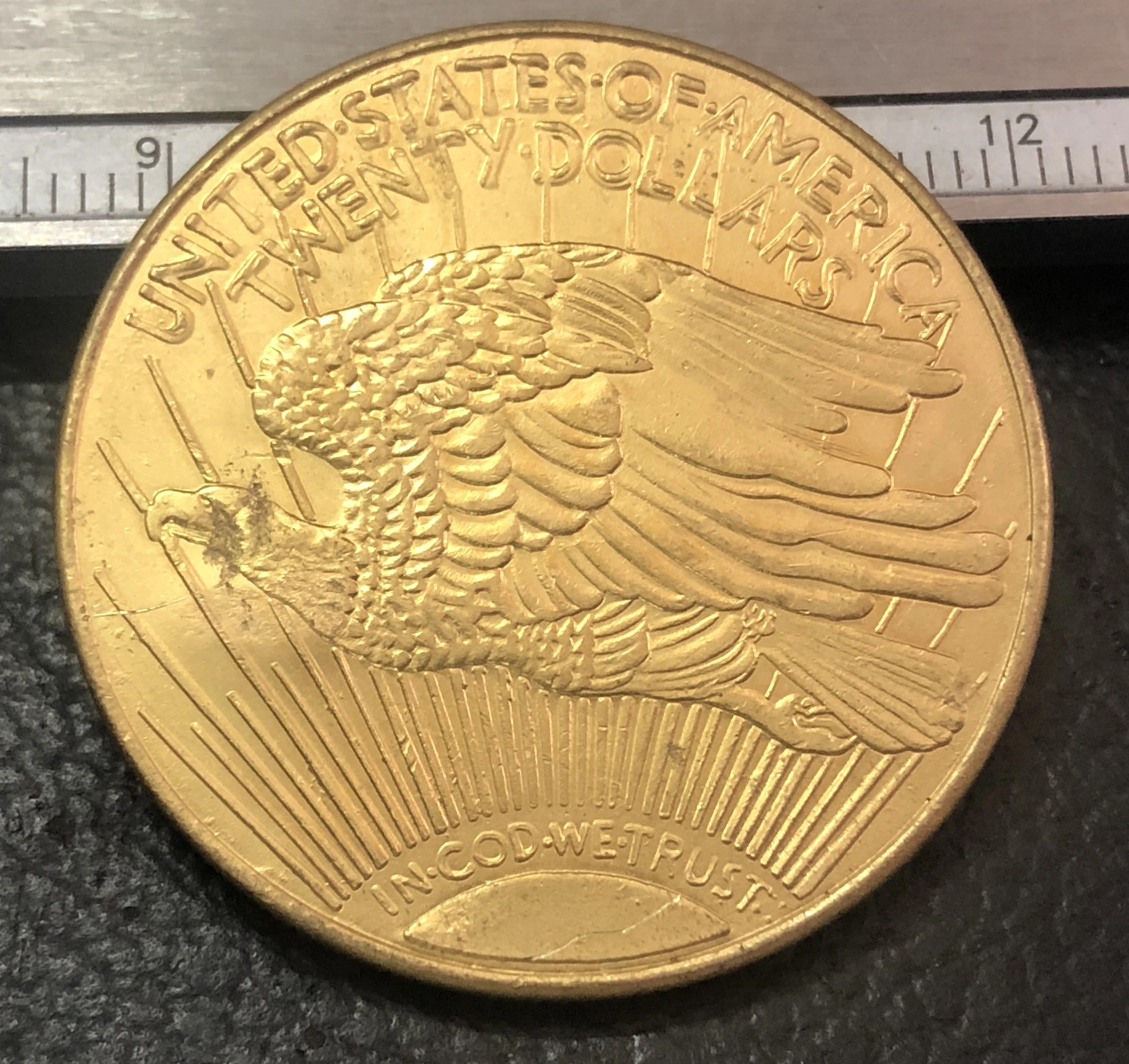 1922 P.S. США св. Галден $20|Безвалютные монеты| |