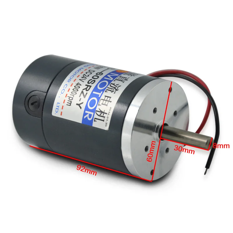 JS-60SRZ DC12V/24V 2000/4000/5000rpm 25W/36W PMDC motor speed low-noise high-torque Power tools/DIY accessories | Обустройство дома