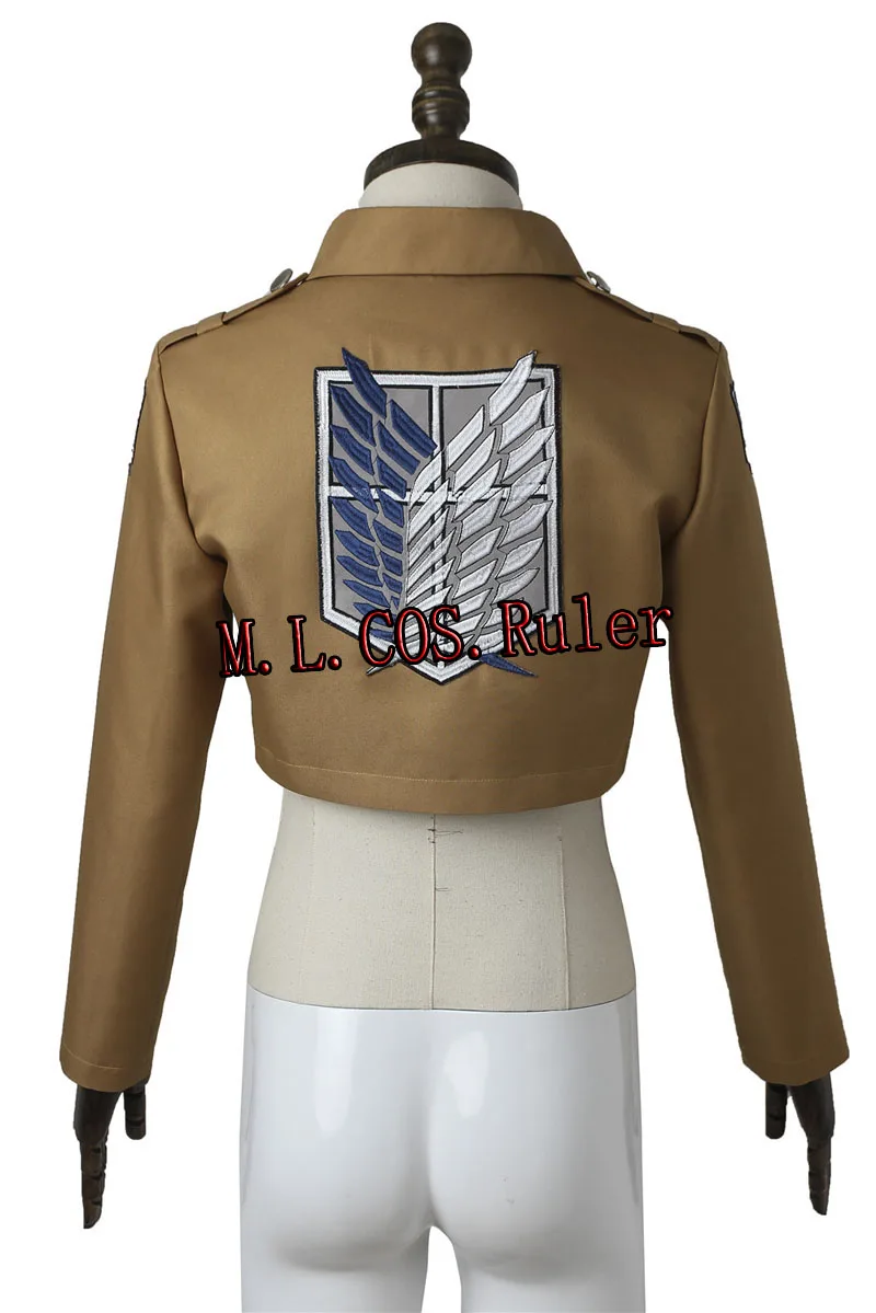 Shingeki no Kyojin ttack on Titan Леви риваиль Rival Ackerman косплей костюм куртка пальто рубашка все размеры Хэллоуин