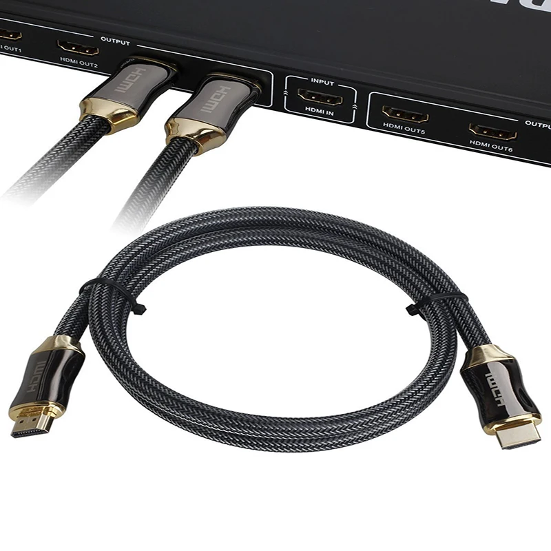 SeenDa 2 0 Hdmi металлическая Высокая четкая линия 4k телевизионная соединительная для