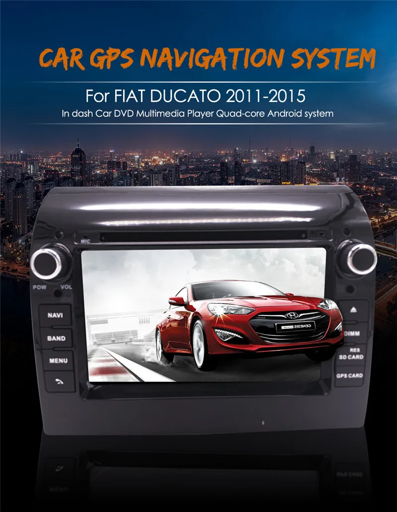 DSP Android 9 автомобильный dvd-плеер gps навигация для FIAT DUCATO/CITROEN Jumper/PEUGEOT Boxer 2006+ мультимедийный магнитофон HD