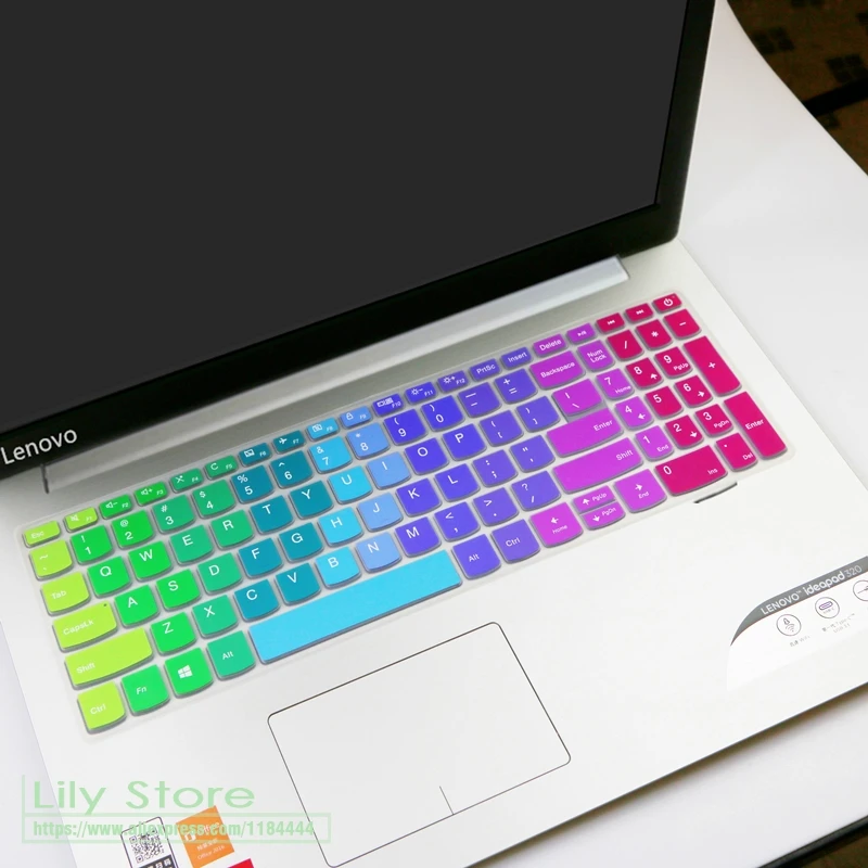 RAINBOW Чехол-клавиатура для ноутбука lenovo IdeaPad S340 330s-15ikb 340C 340C-15ikb 330C 330S 330s-15ikb 15 15,6" - Цвет: RAINBOW