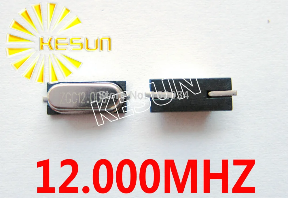 12M 12MHZ 12 000 MHZ HC-49SMD 49SMD 2Pin SMD XTAL Crystal Oscillator x 50PCS | Электронные компоненты и