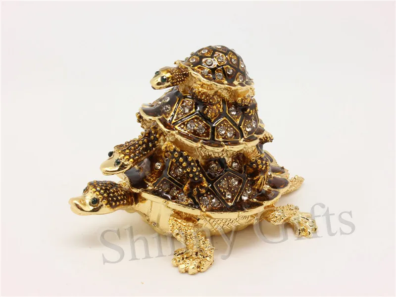 Creative Three Layers Turtle Shape Trinket Box For Party Gifts | Дом и сад