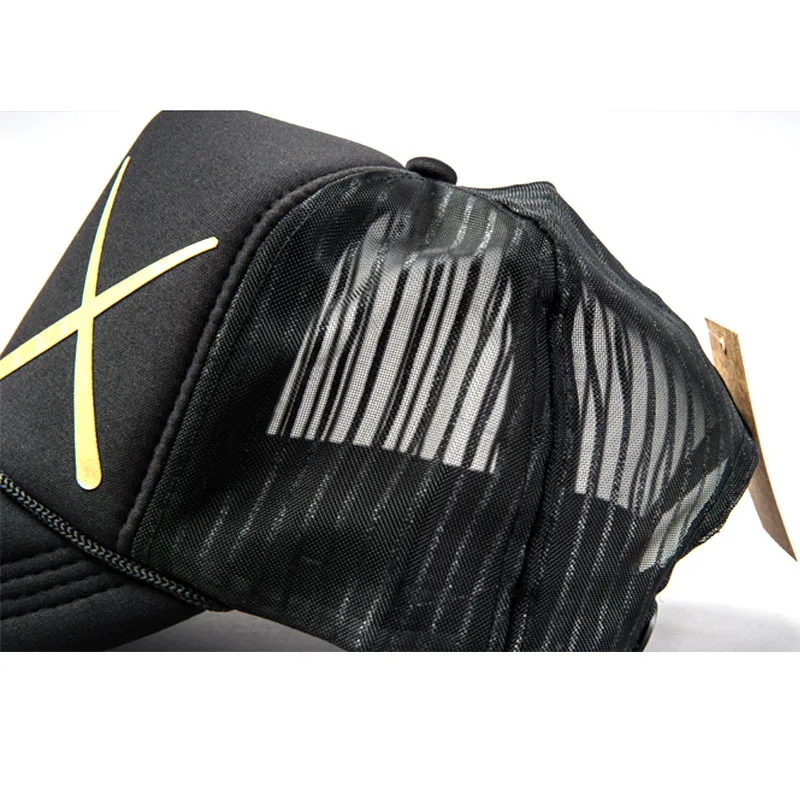 Кепки тракеры для мужчин и женщин крутая дышащая сетчатая Кепка с XX рисунком