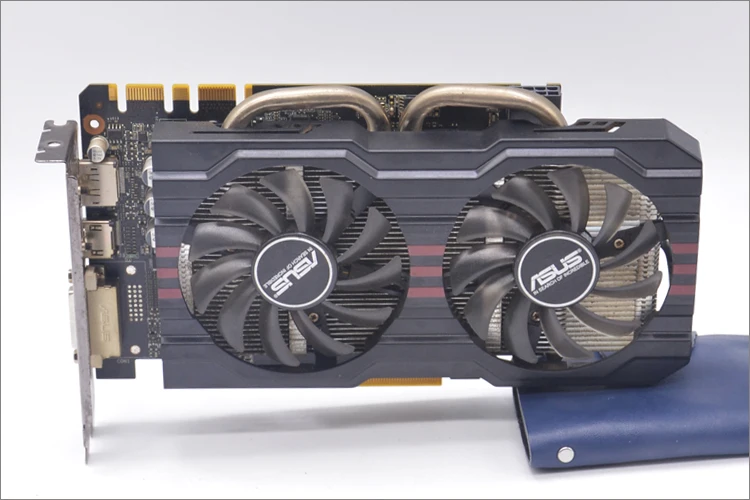 Б/у оригинальная Видеокарта ASUS GTX 760 2 ГБ GDDR5 256Bit DVI HDMI|Видеокарты| |