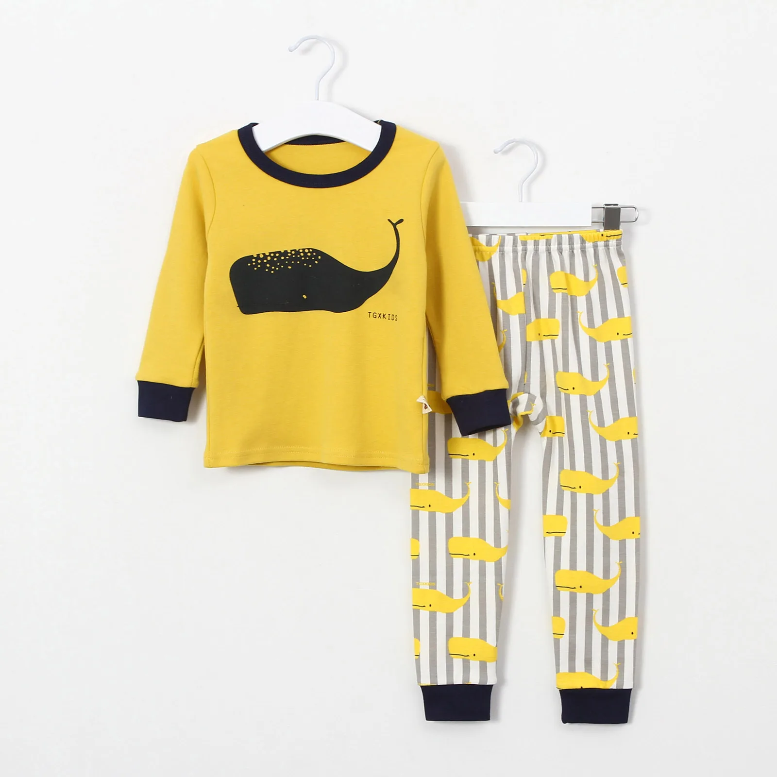 C11 Kids Pajama Sets Boys Cartoon Pajamas Children Clothes Cotton Sleepwear Children's Pajamas over 4 years - Цвет: C11