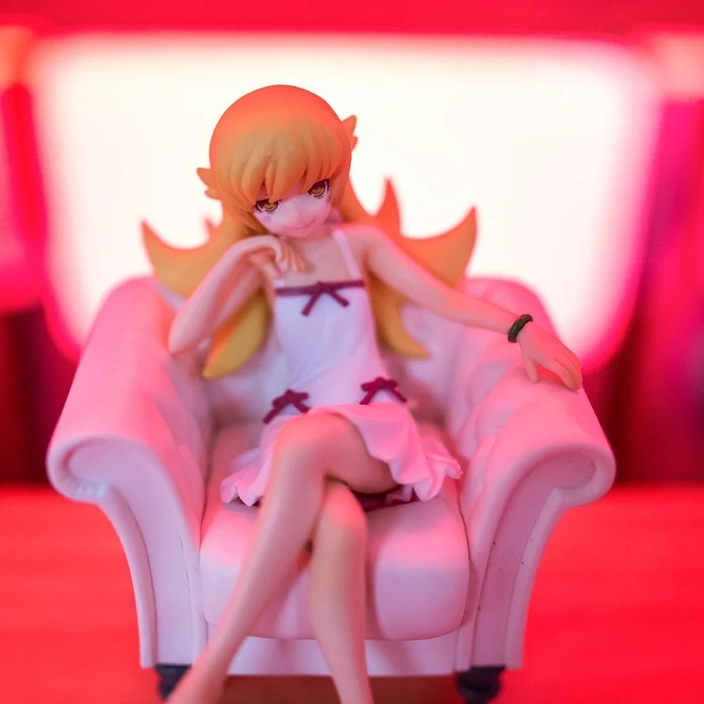 Oshino Shinobu Сексуальная аниме девушка анимация Фигурка 15 см|Игровые фигурки и