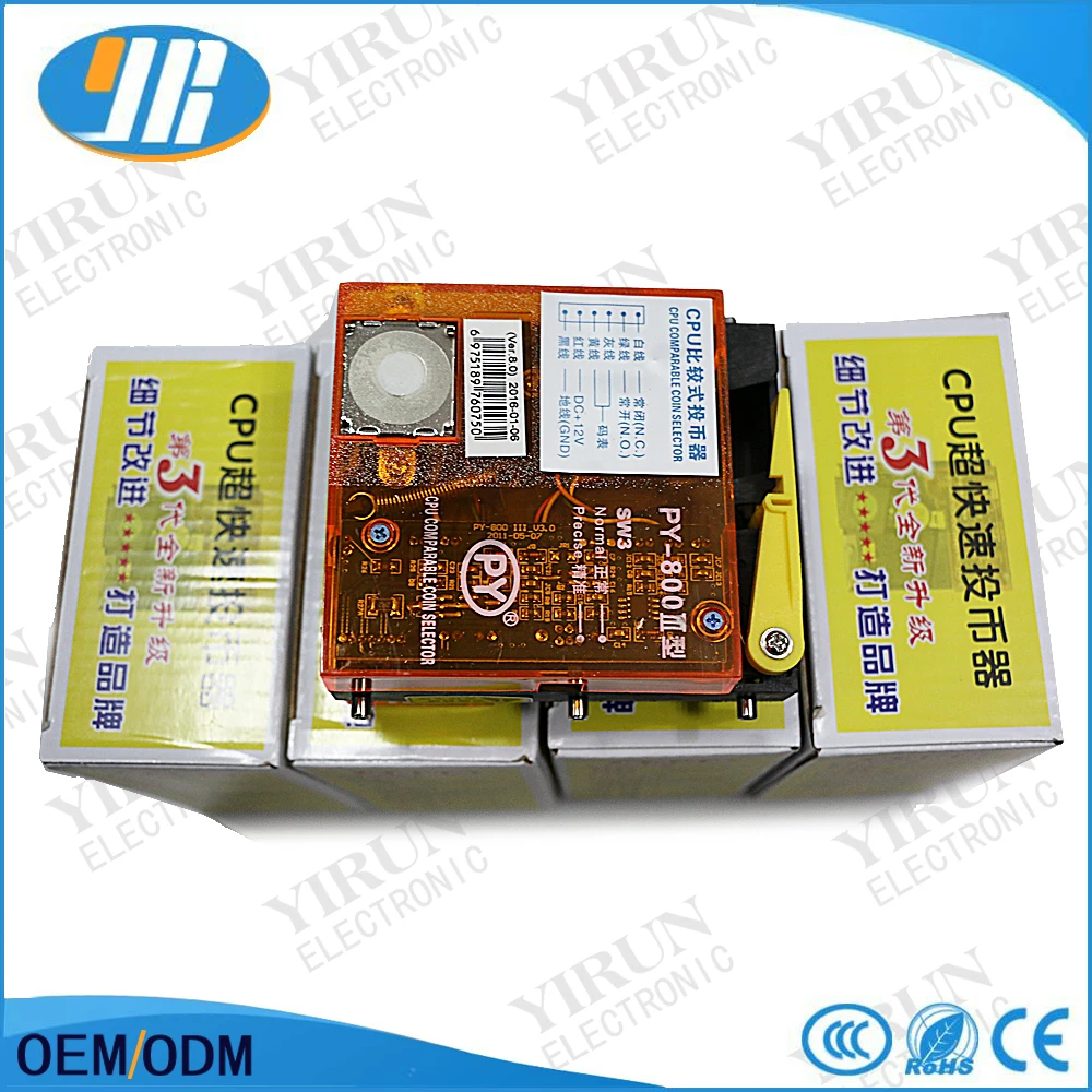 Высокое качество сопоставимая вставка для ЦП переходник монет/селектор монет