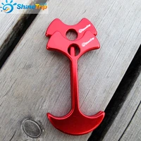 10pcs camp floor nails path deck wind rope anchor chains linked herringbone nails tent accessories camping tent peg