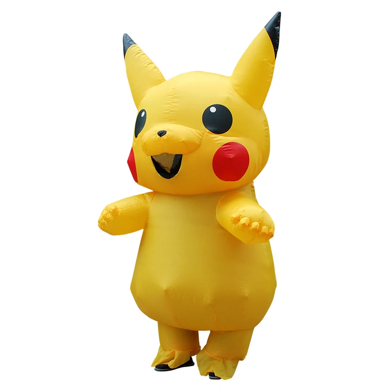 Надувной костюм Pokemon Pikachu забавный карнавальный на Хэллоуин| |