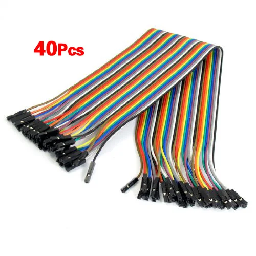 Промо-акция! Новый 40 шт. женский цельный гибкий соединительный кабель провод |