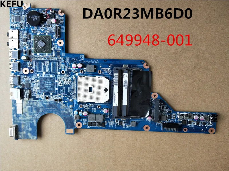 Материнская плата KEFU DA0R23MB6D0 для ноутбуков HP Pavilion G4 G6 G7 серии быстрая