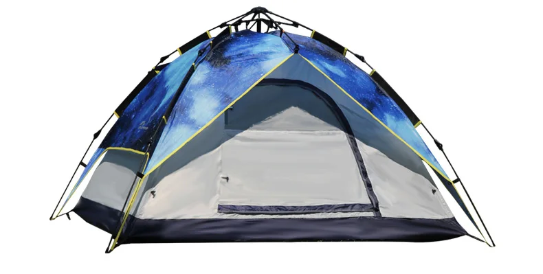 FLYTOP, двухслойная палатка для кемпинга, беседка, для улицы, 3-4 человека, автоматические палатки, зима, 4 сезона, для рыбалки, семейные, вечерние, туристические палатки