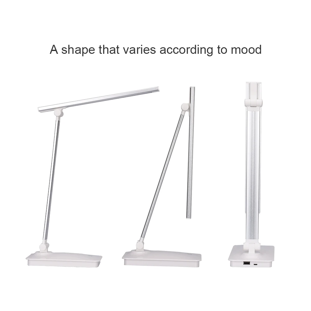 Новинка 2018! Настольная лампа для защиты глаз с регулируемой яркостью складная