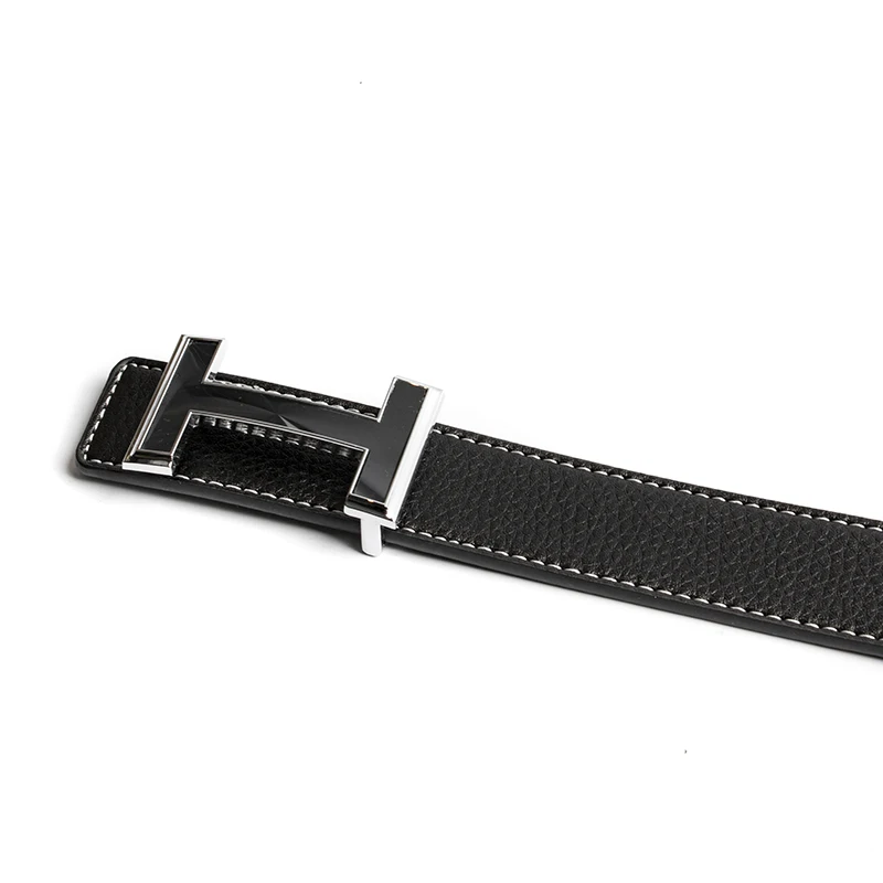 2019 New Luxury Designer H Belts Men High Quality Male Women Genuine Real Leather Buckle Strap for Jeans 3.2cm | Аксессуары для