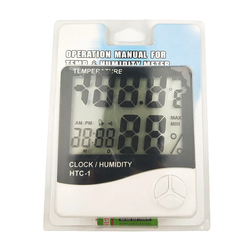 Цифровые термометры ЖК дисплей монитор влажность Температура измеритель