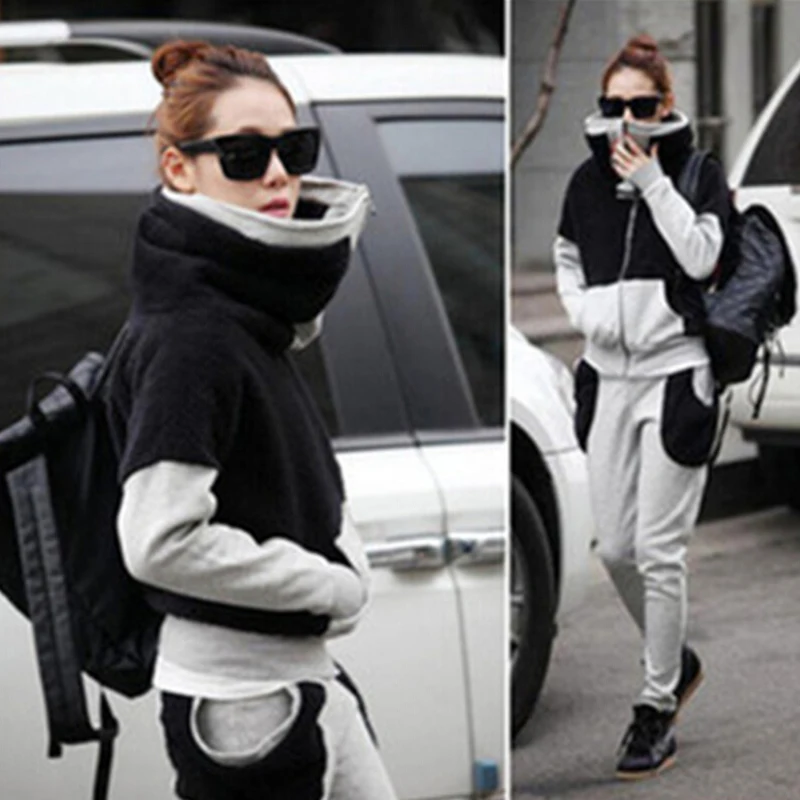 Новейшие модные женские туфли зимний костюм шерсти ягнят утолщение Двусторонняя