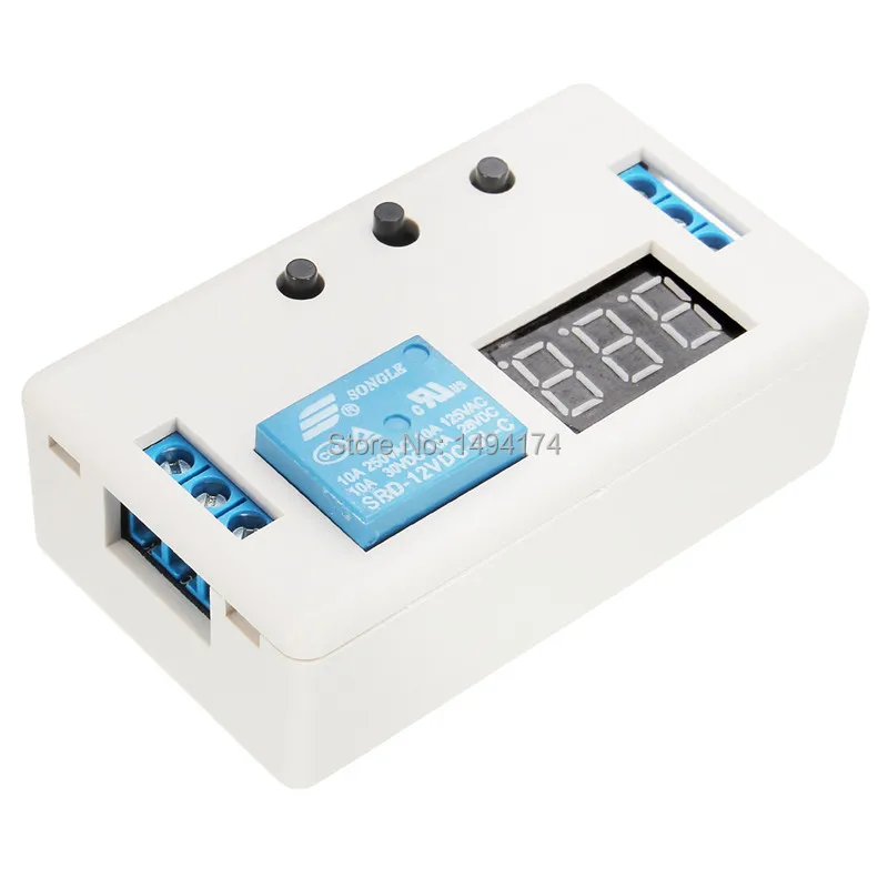 WQScosea Q8S 116 LED 12V DC многофункциональное автоматическое реле самоблокировки PLC|switch