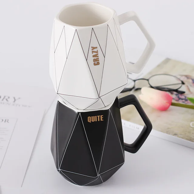 Современные Кофе кружки молока краткое Керамика Drinkware чашки дома после завтрака