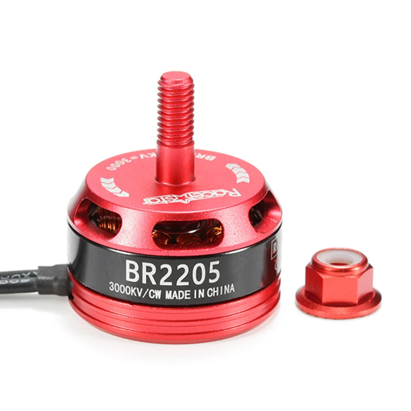 Бесщеточный двигатель Racerstar Racing Edition 2205 BR2205 3000KV 2 4S для гоночной рамы X180 X210 X220 FPV Для
