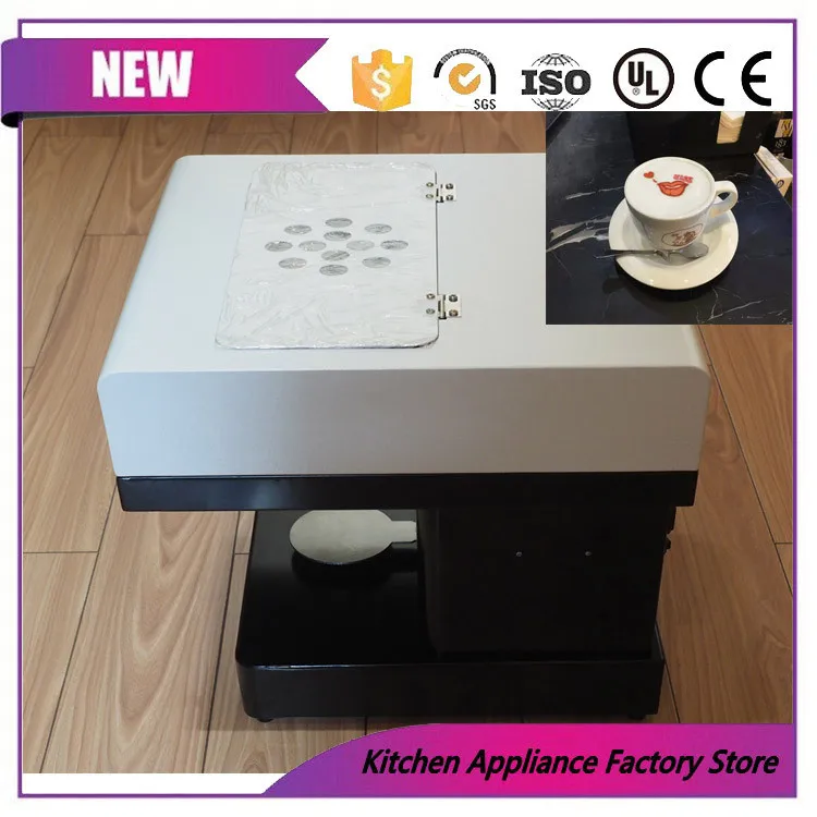 

Art edible macaron beverage biscuit cookies food coffee printer