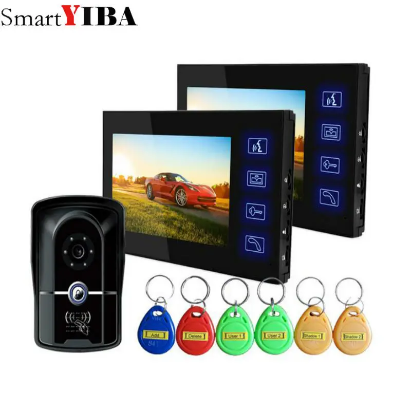 Видеодомофон SmartYIBA с HD камерой и монитором 7 дюймов|Видеодомофон| |