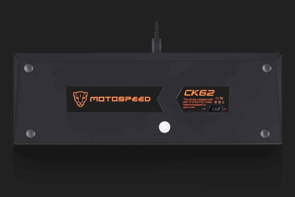 Механическая игровая клавиатура с двойным режимом Bluetooth Беспроводная/USB CK62