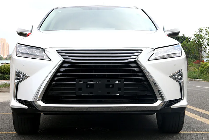 Для LEXUS RX200t RX450h 2016 2 шт. ABS лоснистое автомобильное волокно передние