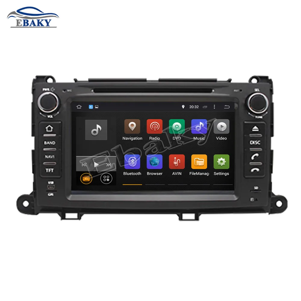 NaviTopia 8 дюймов Восьмиядерный 2 ГБ/4 ГБ Android 0/Android 7 1 Автомобильный DVD Радио для Toyota