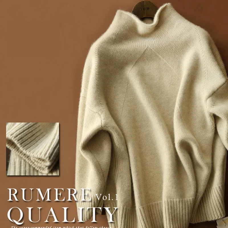 2019 new women thick cashmere sweater Knitted Femme Pullover High Elasticity Soft Female Sweater Jumper | Женская одежда