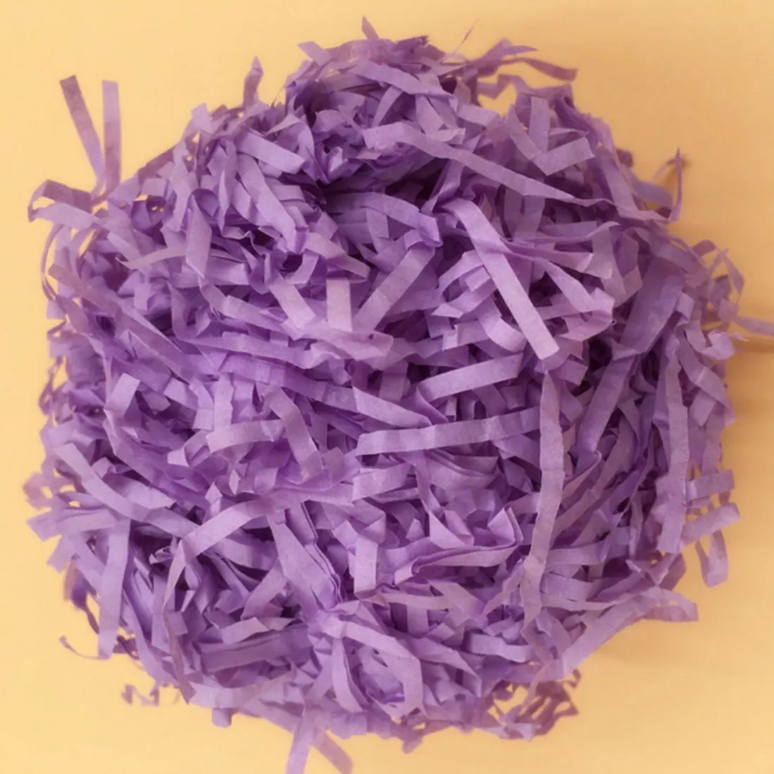 20 г/пакет измельченные Crinkle бумажная рафия конфетти DIY сухая соломенная Подарочная коробка наполнение материал Свадьба/День рождения украшения - Цвет: Фиолетовый