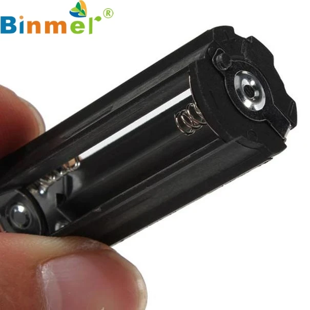 Binmer Simplestone черный цилиндрический 3 AAA пластиковый держатель батарейки адаптер