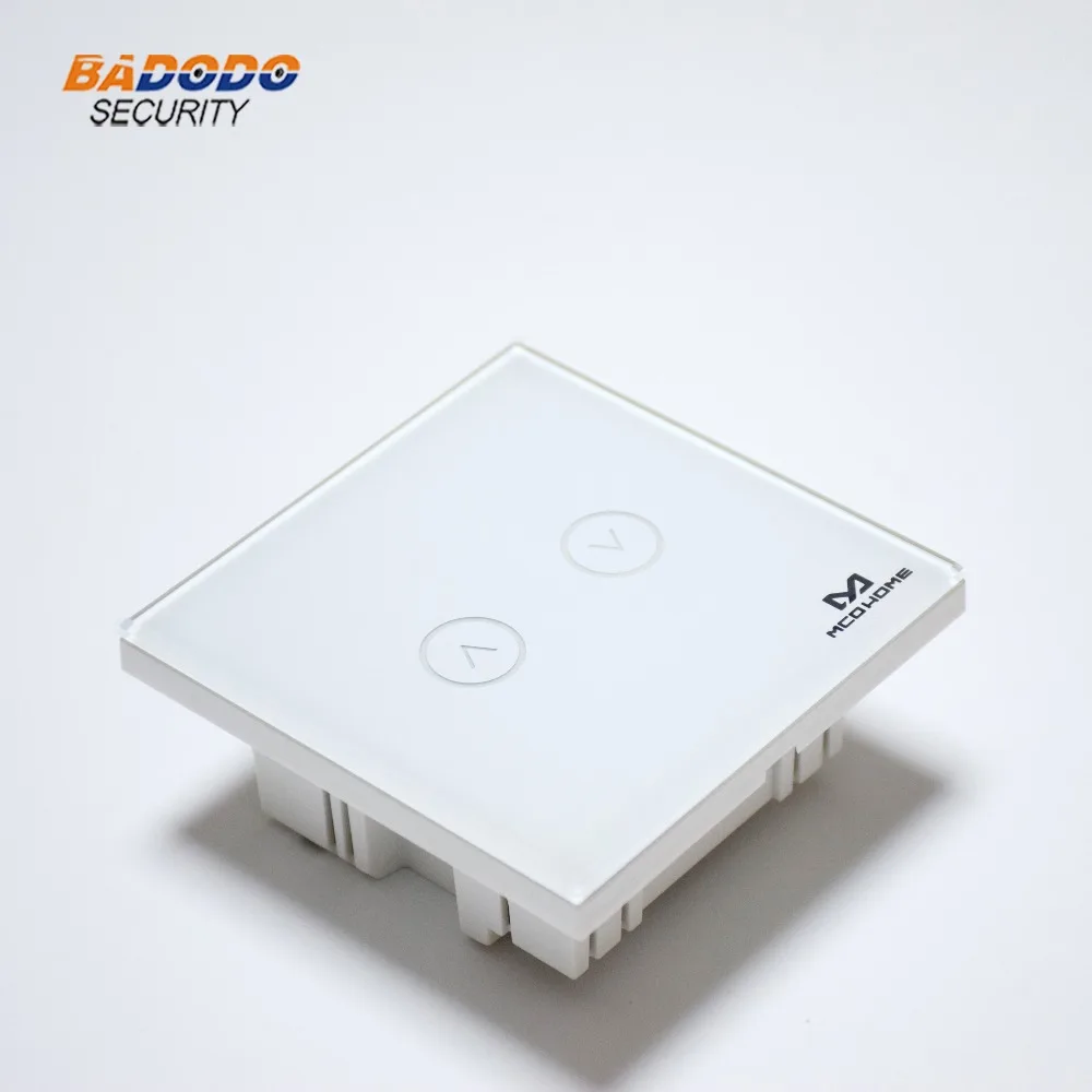 Z WAVE плюс MCO дома Стекло сенсорный затвор C321 для управления жалюзи рольставни