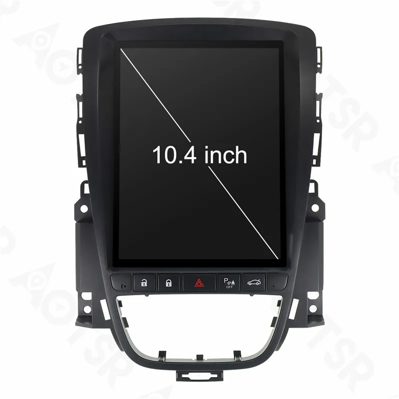 Автомобильный мультимедийный плеер Aotsr Tesla Style Android 7 1 без DVD плеера GPS навигация