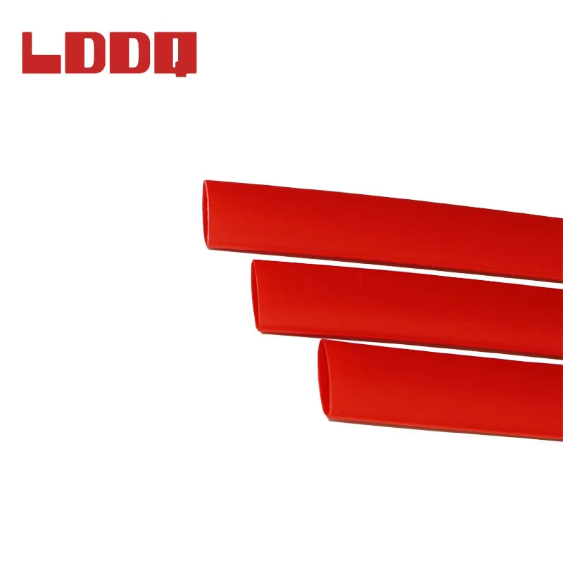 Термоусадочные трубки LDDQ 1 м клейкие красные термоусадочные изоляция