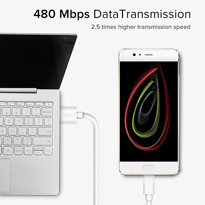 Кабель Micro USB EECPT 2.4A кабель для быстрой зарядки и передачи данных телефона Microusb Xiaomi