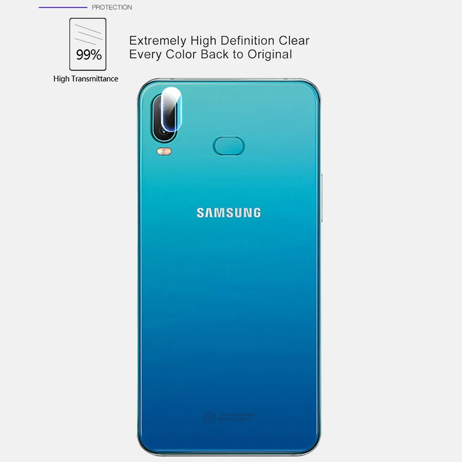 Закаленное стекло для объектива задней камеры SAMSUNG Galaxy A50 A30 A70 A90 A10 M10 M20 M30 A7 A9 2018 A8s