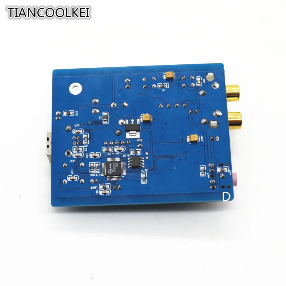 DIY аудио декодер HIFI ES9018K2M SA9023 USB DAC плата внешняя звуковая карта поддержка 24 бит