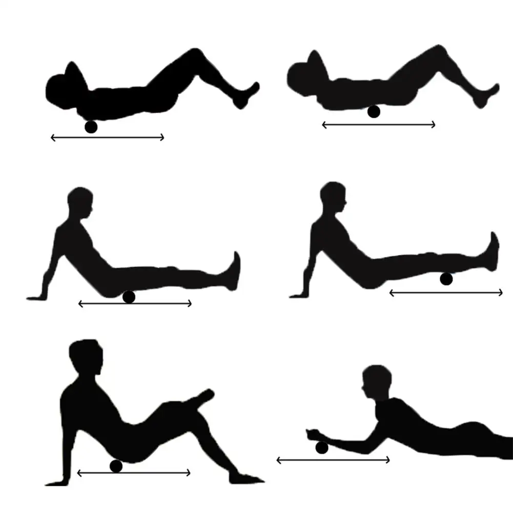 TPE Массажный мяч для йоги акупрессур расслабления мышц фасции йога фитнес