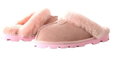 Wool winter slippers fur one piece lovers at home thermal women's shoes | Обувь
