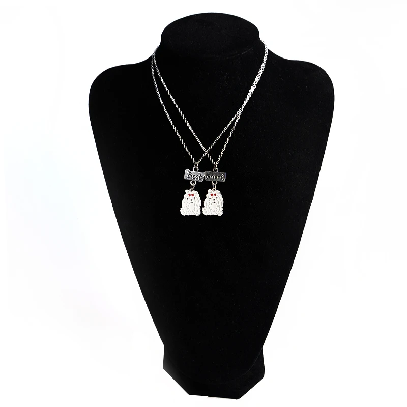 2 шт./компл. детские ювелирные изделия ожерелье с подвеской Лучшие друзья|necklace
