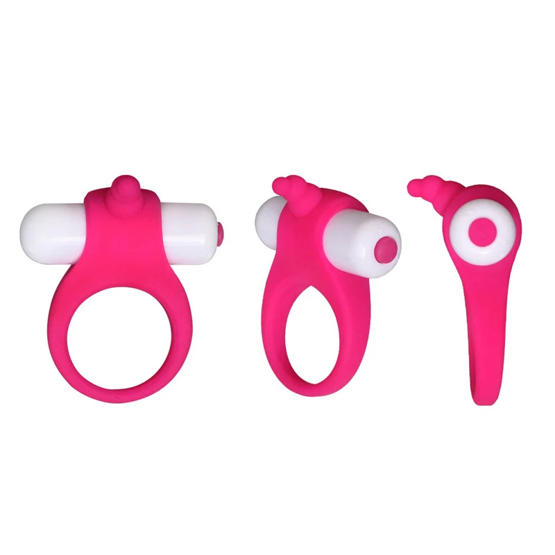 Male Silicone Penis Ring Vibrators Cock Toy Delay Premature Ejaculation Clitoris Stimulator Adult Products Sex Toys For Men | Красота и