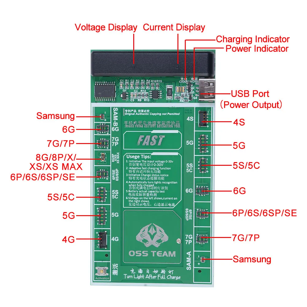 Для Samsung для IPhone батарея Быстрая зарядка активация пластина сотовый телефон