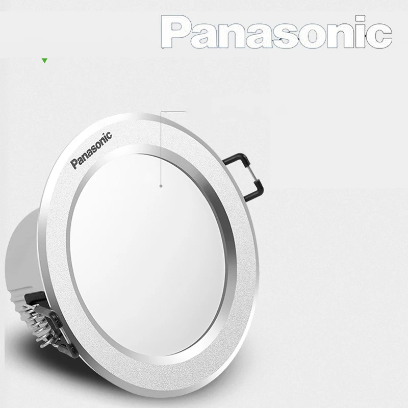 

Japan Panasonic Downlight LED3W Complete set 6.5-7.5 cm Ultra-thin anti-fog Hole lights Ceiling Downlight Thickened aluminum