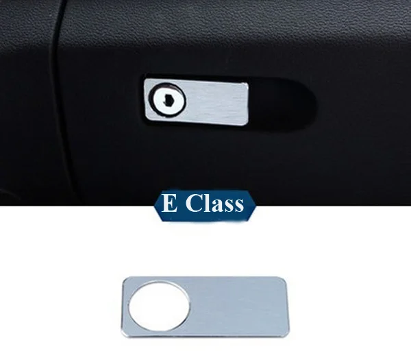 Chrome Car Key Hole Switch Cover Trim 3D Sticker For Mercedes Benz E Class W212 E180 E200 E260 E300 2011- 2015 Styling | Автомобили и